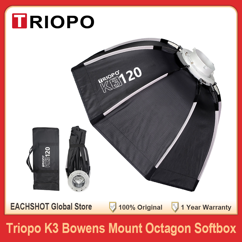 Beauty Dish 55Cm - TRIOPO lampu Video LED, dudukan Bowens