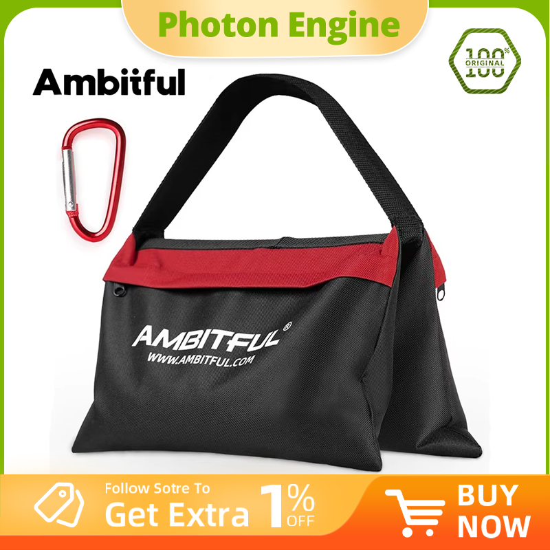 Light Stand Sandbag - Ambitful 44x33cm Kantong Pasir Penahan Beban
