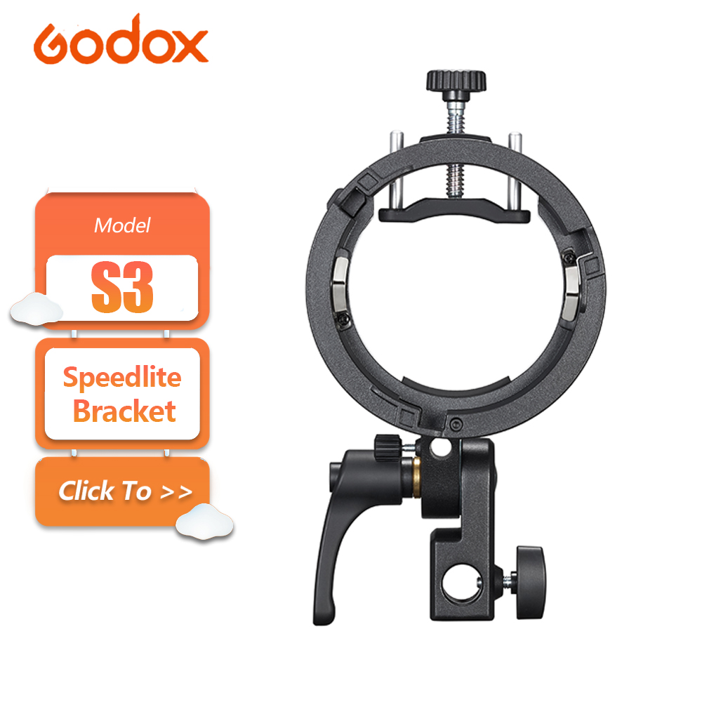 Beauty Dish 55Cm - Bracket Godox S3 Speedlite dengan Bowens