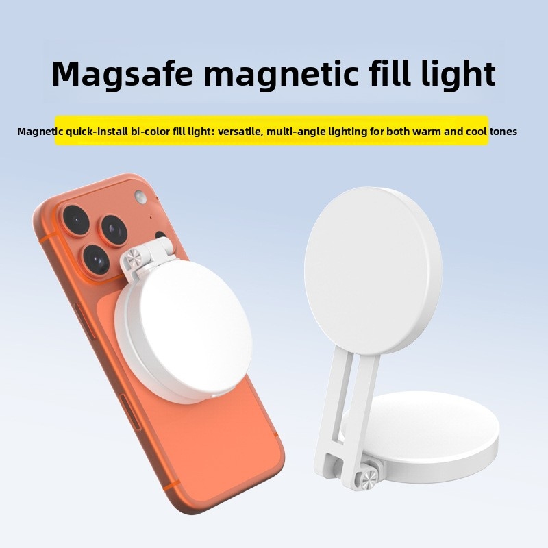 Photography Lighting Portable - Lampu LED Cincin Magsafe Portabel Dua