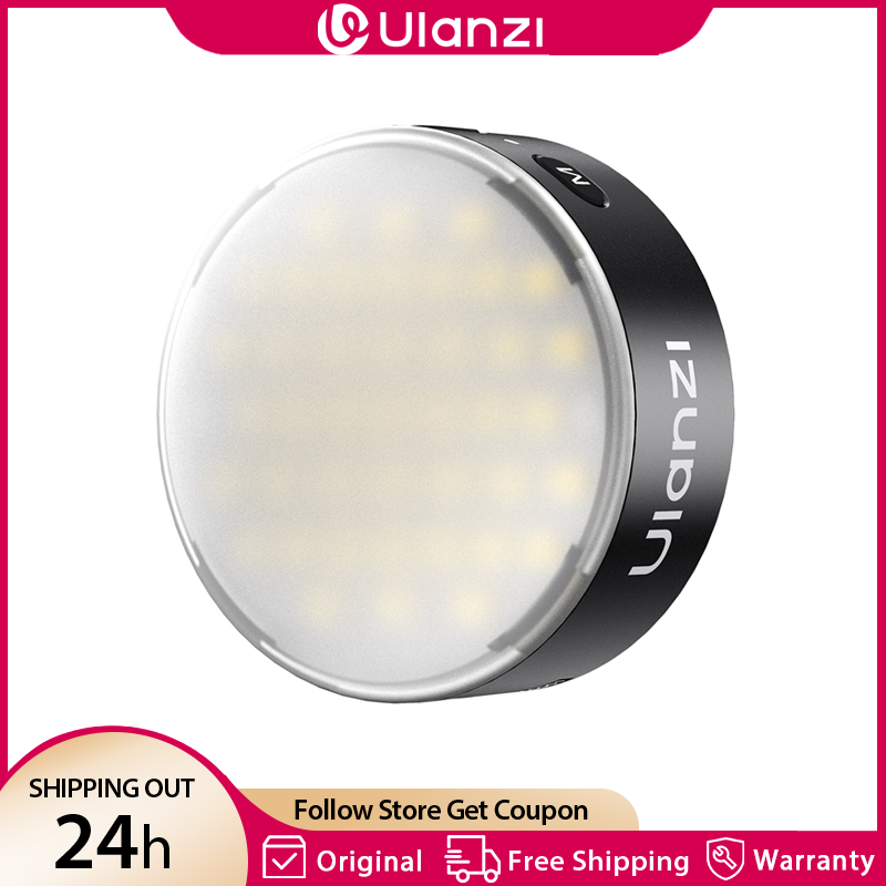 Photography Lighting Uk - Ulanzi MFL01 Mini Lampu Flash Magnetik