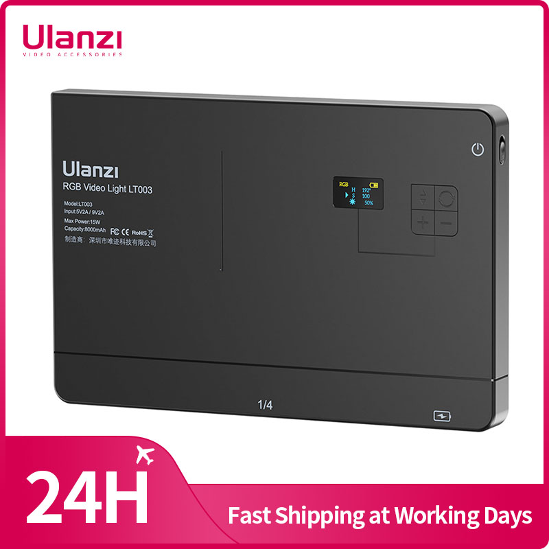 Photography Lighting With Umbrella - Ulanzi LT003 15W RGB Lampu Video