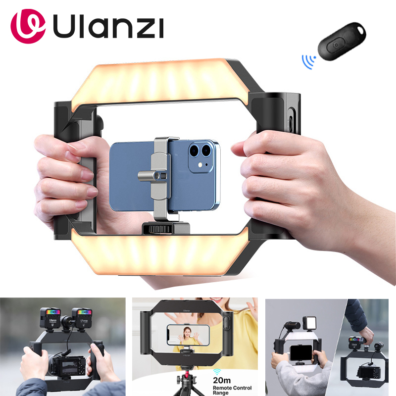 Photography Lighting Rig - Ulanzi u-rig fotografi telepon lampu LED