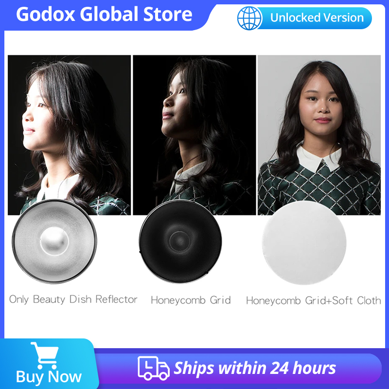 Beauty Dish 55Cm - Godox 55cm 22 inci Studio Silver