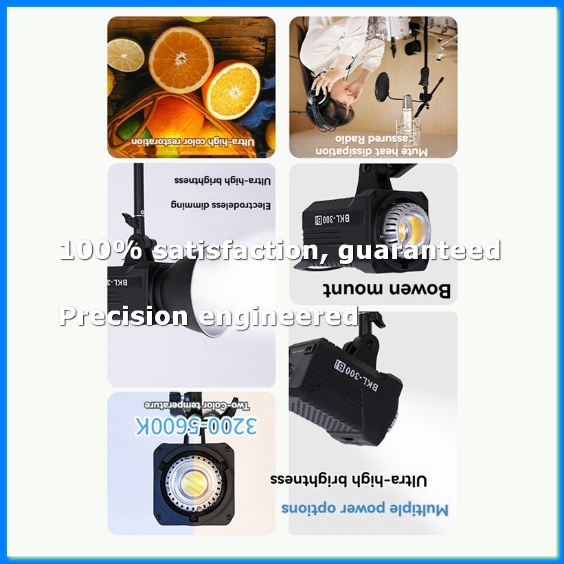 Photography Of Lighting - Lampu Video LED Bi 300W, Pencahayaan