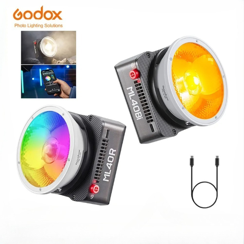 Godox ML40R 40W Lampu Video LE - Photography Lighting Placement ulasan dan harga