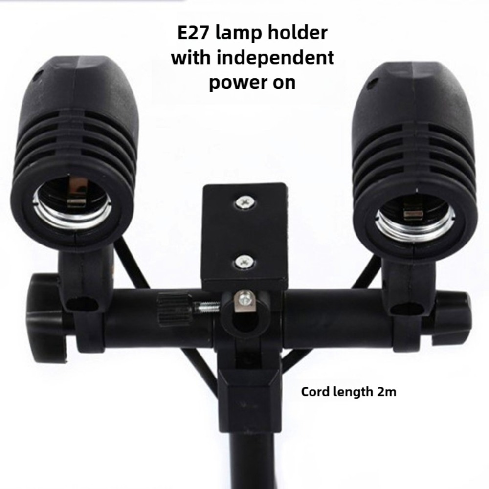 Statif Lampu 2M, Soket AC E27  - Photography Lighting With Umbrella ulasan dan harga