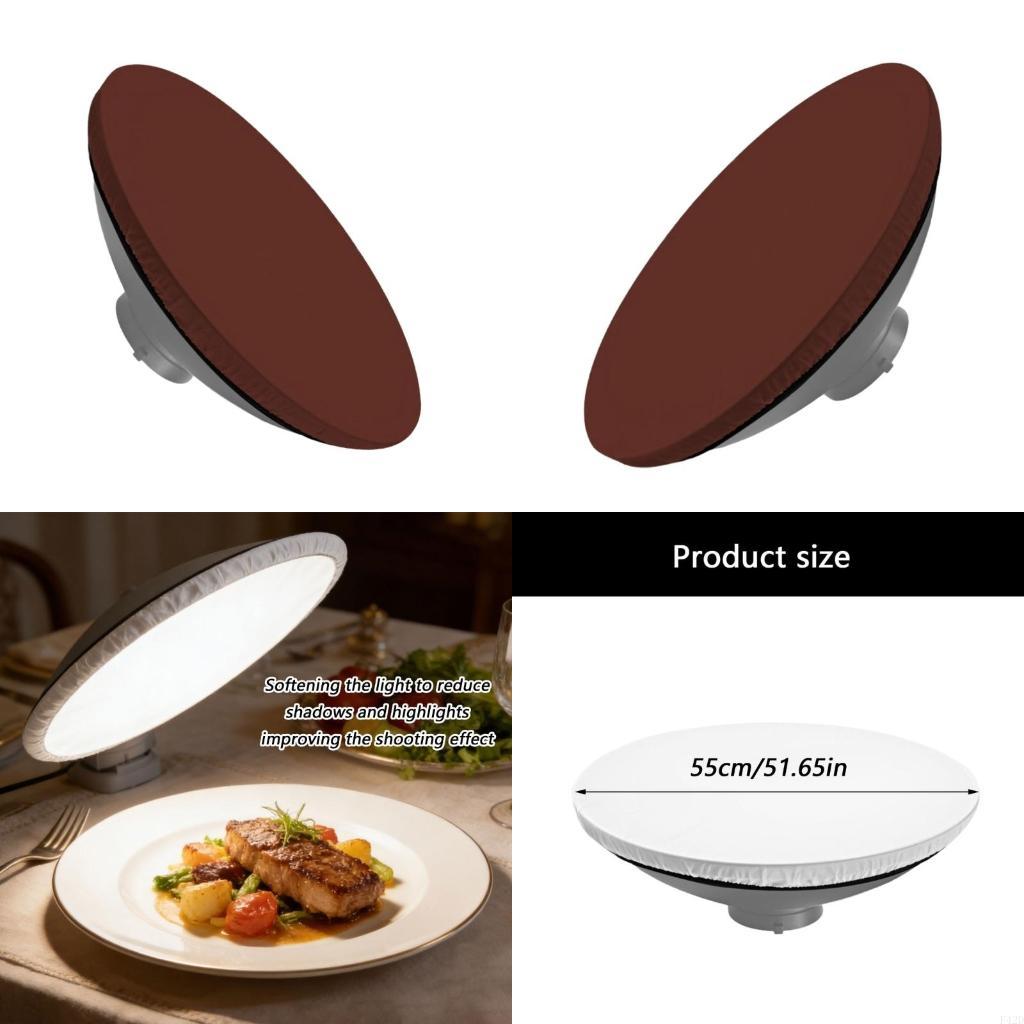F42D Kaus Lampu Reflektor Kain - Photography Lighting Beauty Dish ulasan dan harga