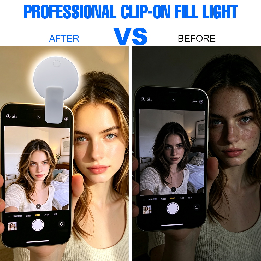 Lampu Selfie Clip-on Portabel  - Photography Lighting Portable ulasan dan harga