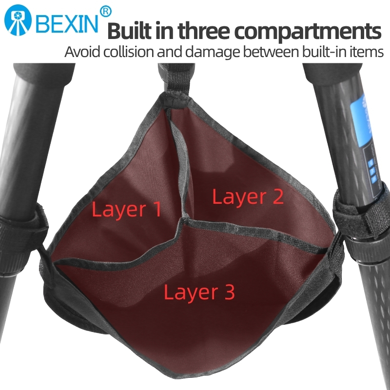 BEXIN Tas Berat Tripod Hitam T - Light Stand Sandbag ulasan dan harga