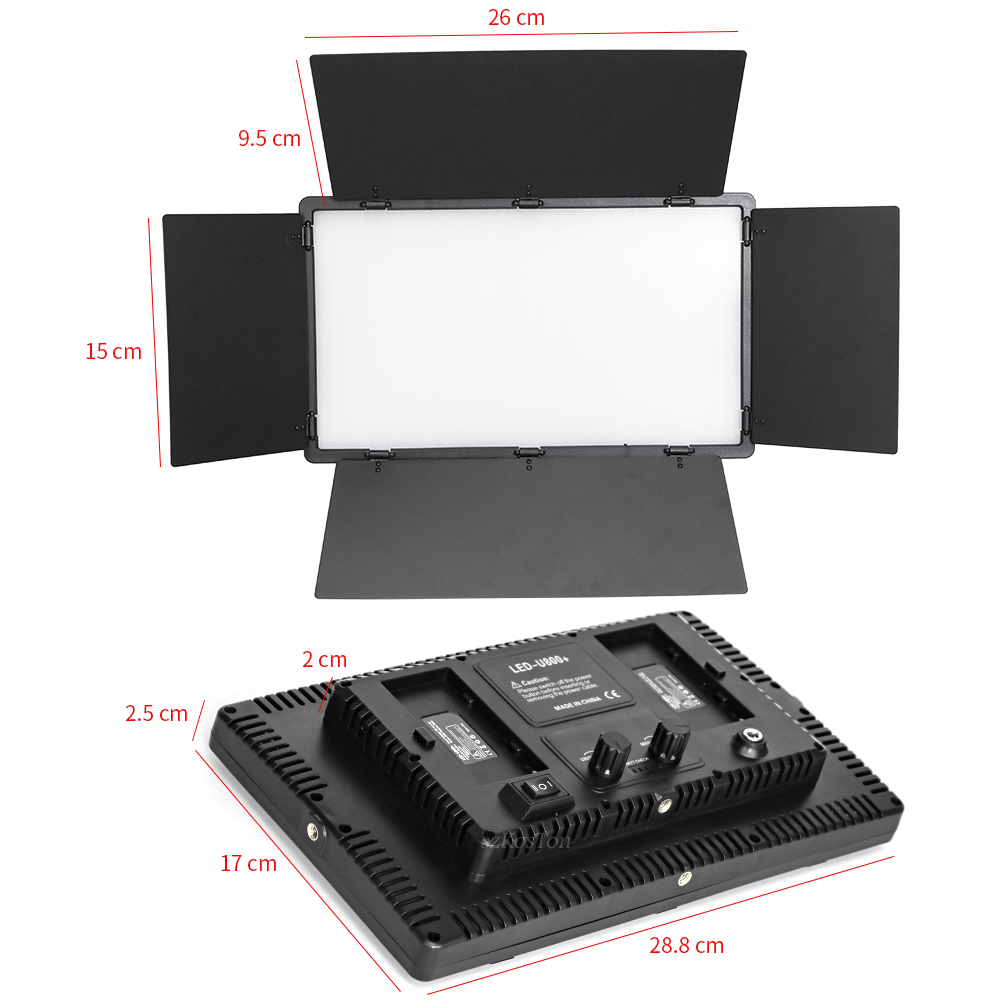 U800 lampu LED foto Studio por - Photography Lighting Uk ulasan dan harga