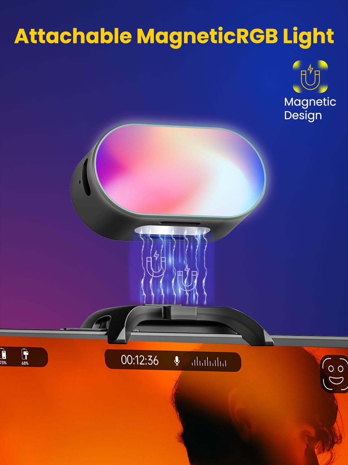AOCHUAN Lampu Isi Magnetik RGB - Photography Lighting Accessories ulasan dan harga