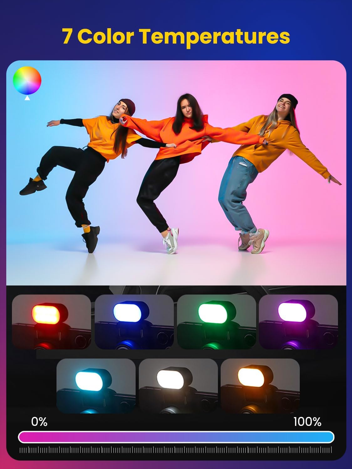 AOCHUAN Lampu Isi Magnetik RGB - Photography Lighting Accessories ulasan dan harga