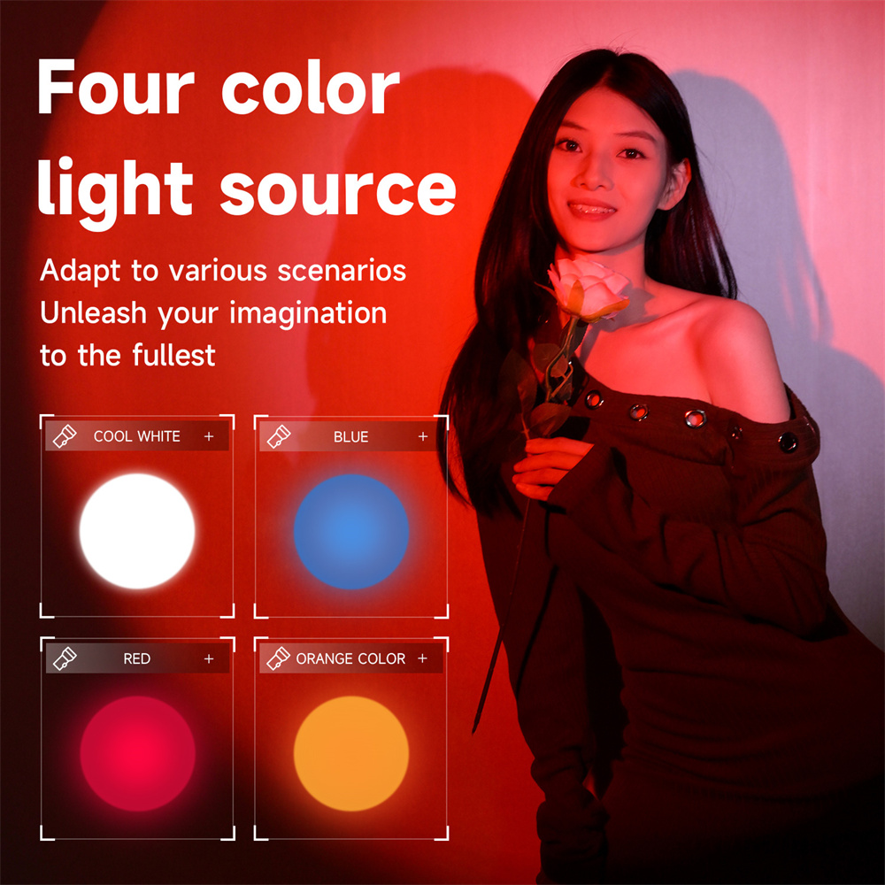 Senter Fotografi BARU 4-Warna  - Photography Lighting Uk ulasan dan harga