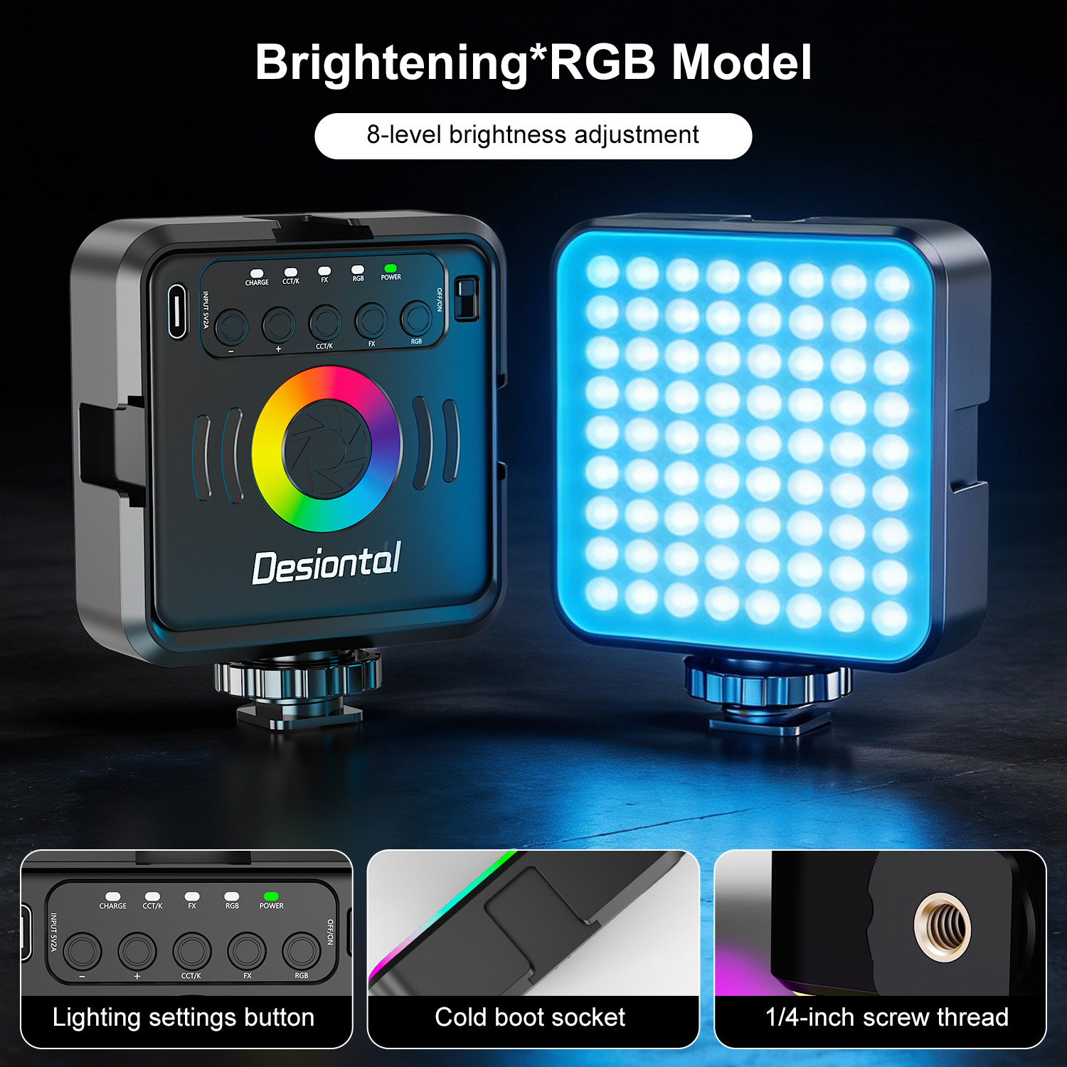 Desiontal X2 Lampu Fotografi R - Photography Lighting Uk ulasan dan harga