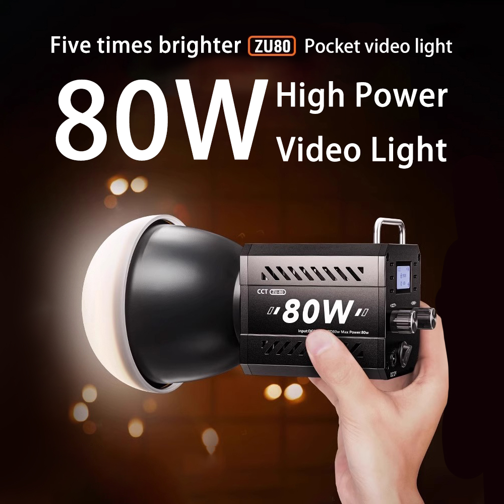 Lampu Video LED COB ZU80 80W P - Photography Lighting Uk ulasan dan harga