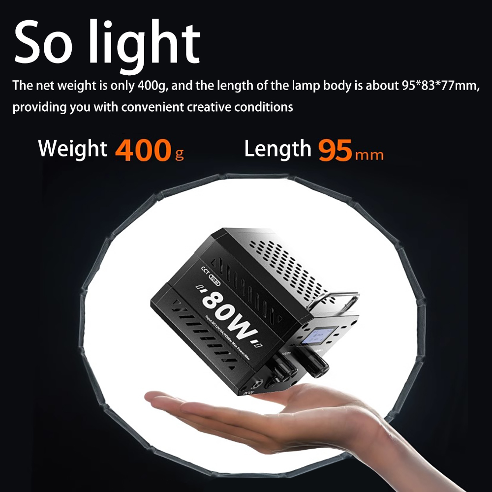 Lampu Video LED COB ZU80 80W P - Photography Lighting Uk ulasan dan harga