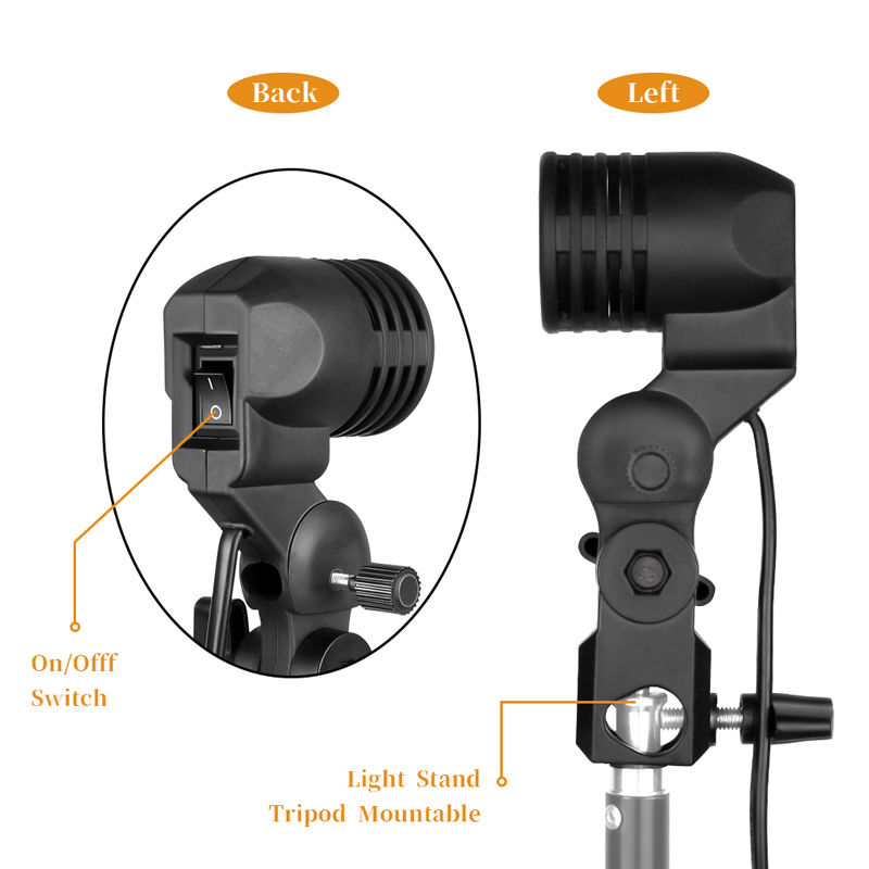 1.8M Kabel Kabel Bohlam Berdir - Photography Lighting With Umbrella ulasan dan harga