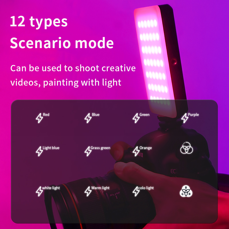 Lampu kamera LED portabel RGB, - Photography Lighting Uk ulasan dan harga