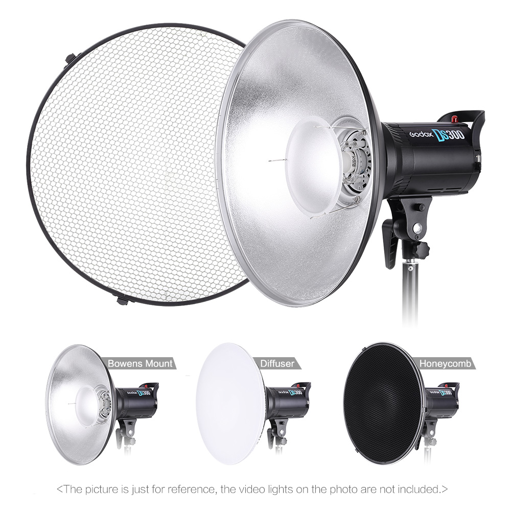 Studio Fotografi 70cm/27.6 Inc - Photography Lighting Beauty Dish ulasan dan harga