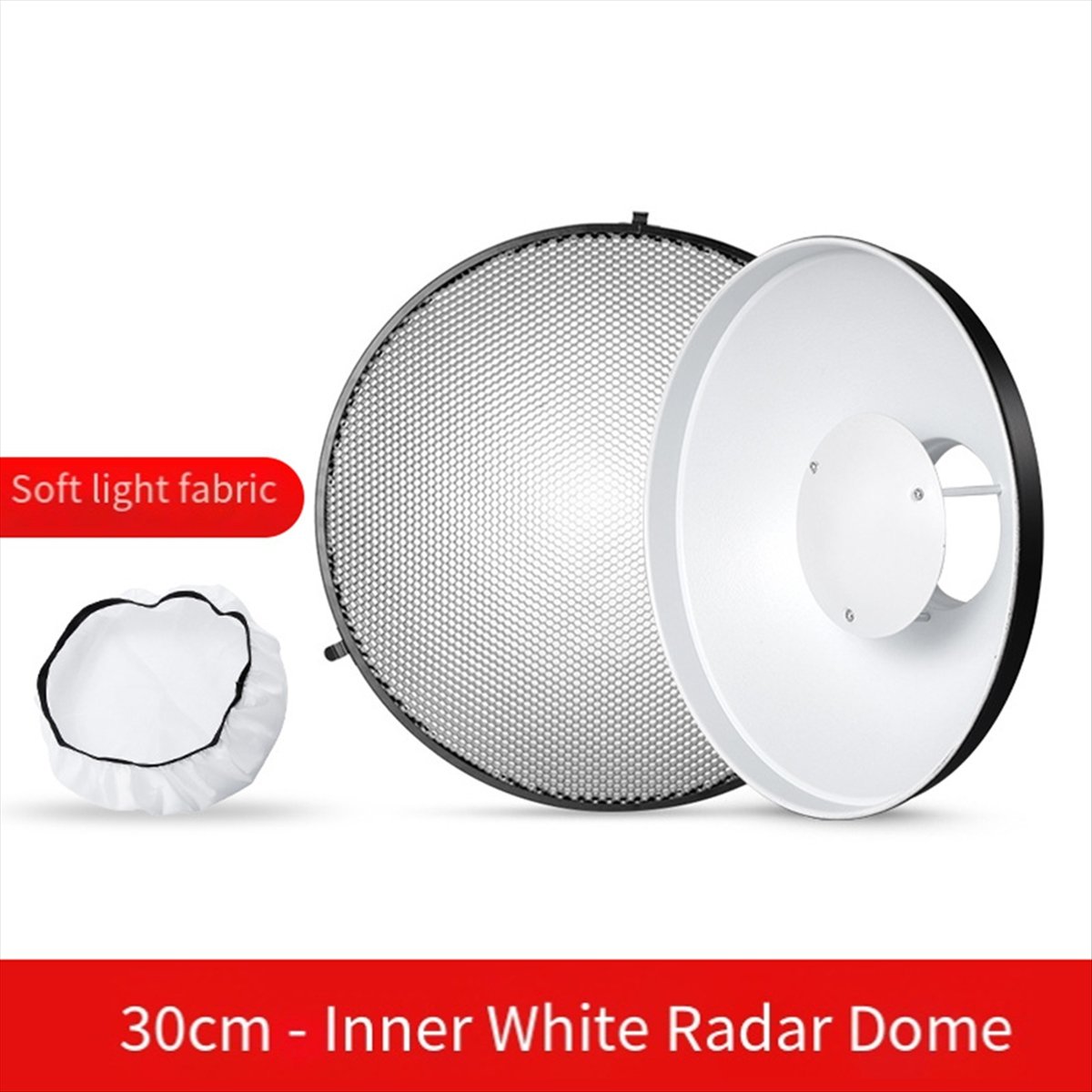 M05K 30cm Beauty Dish Reflecto - Photography Lighting Beauty Dish ulasan dan harga