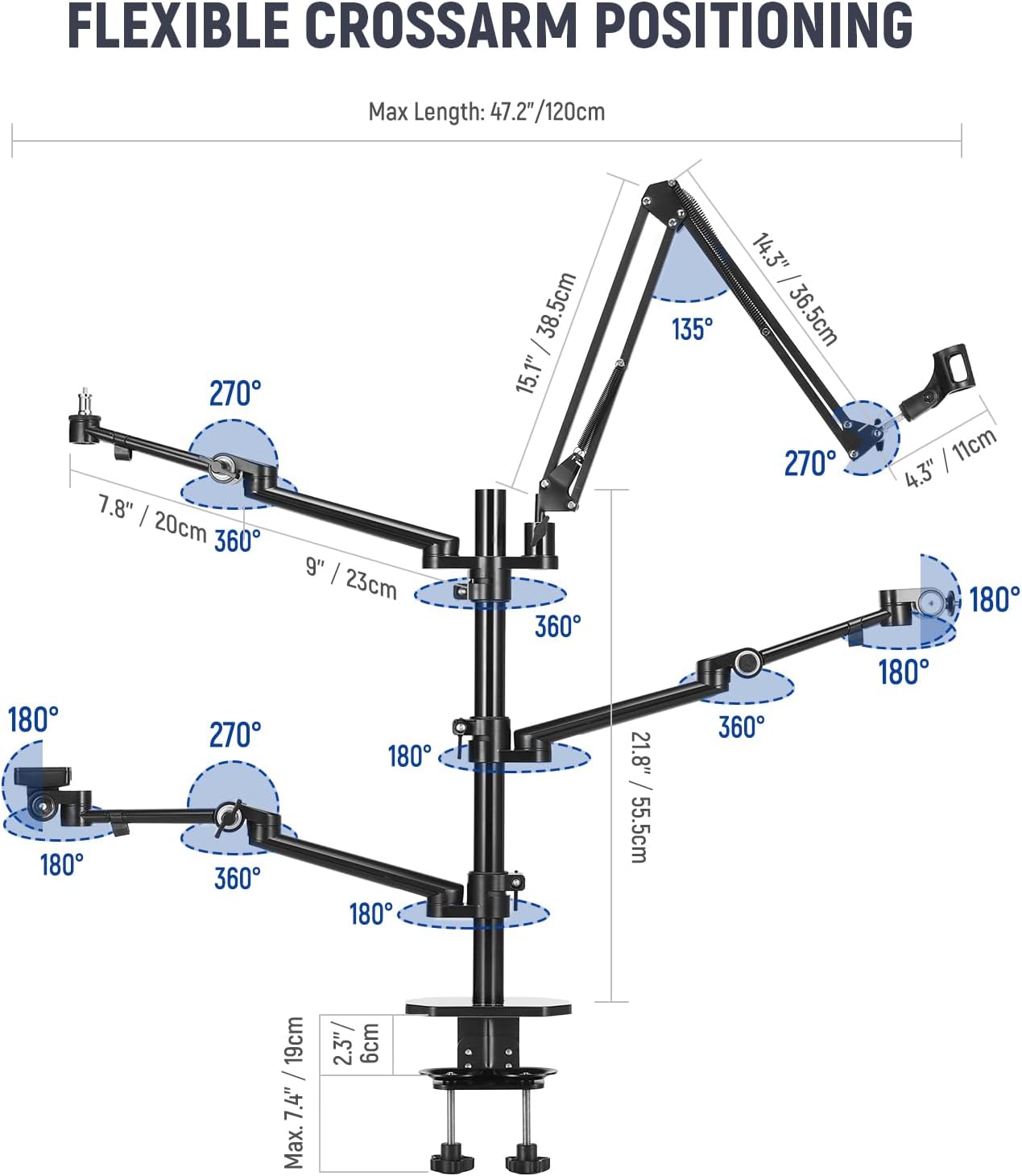 Rig Kamera Overhead untuk Meja - Photography Lighting Rig ulasan dan harga