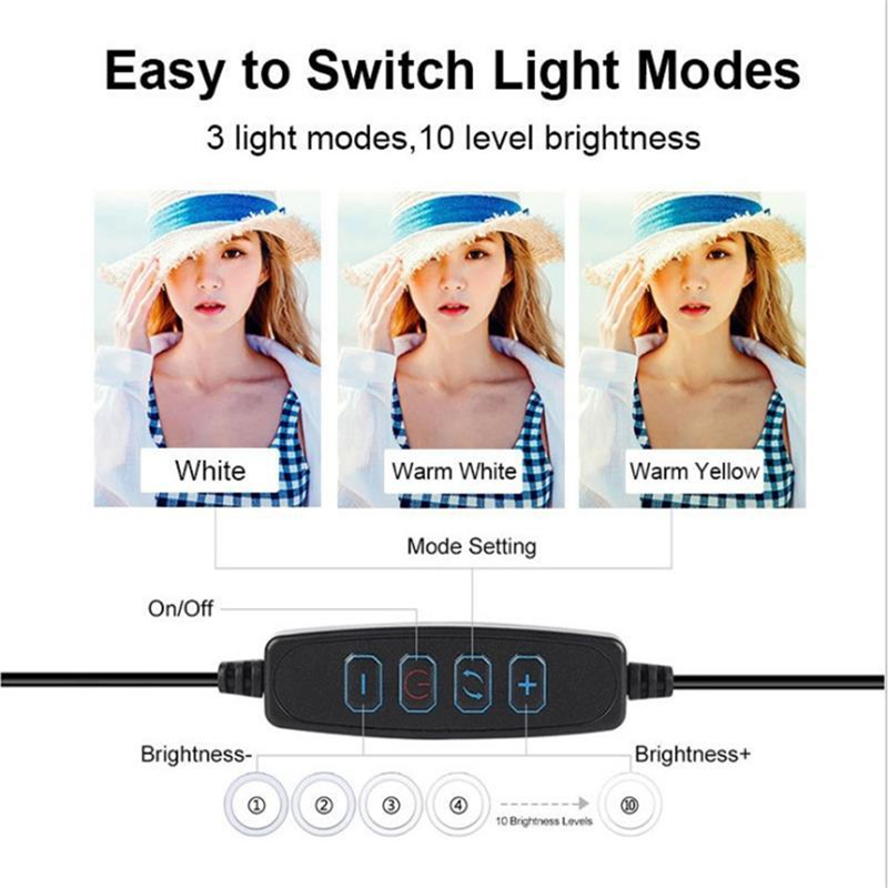 Lampu Ring Led dapat diredupka - Photography Lighting Lamp ulasan dan harga