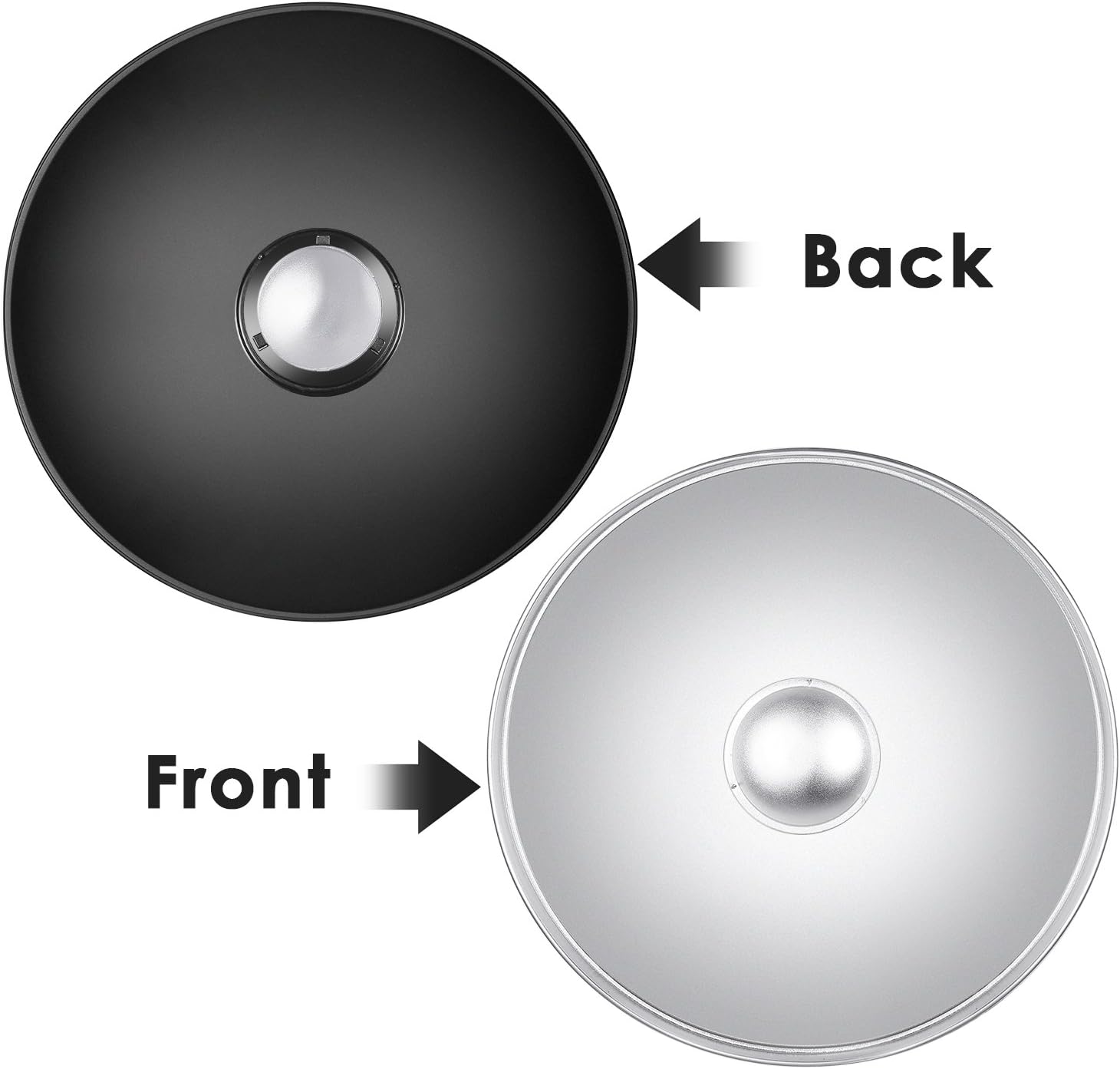 NEEWER reflektor lampu kecanti - Photography Lighting Beauty Dish ulasan dan harga