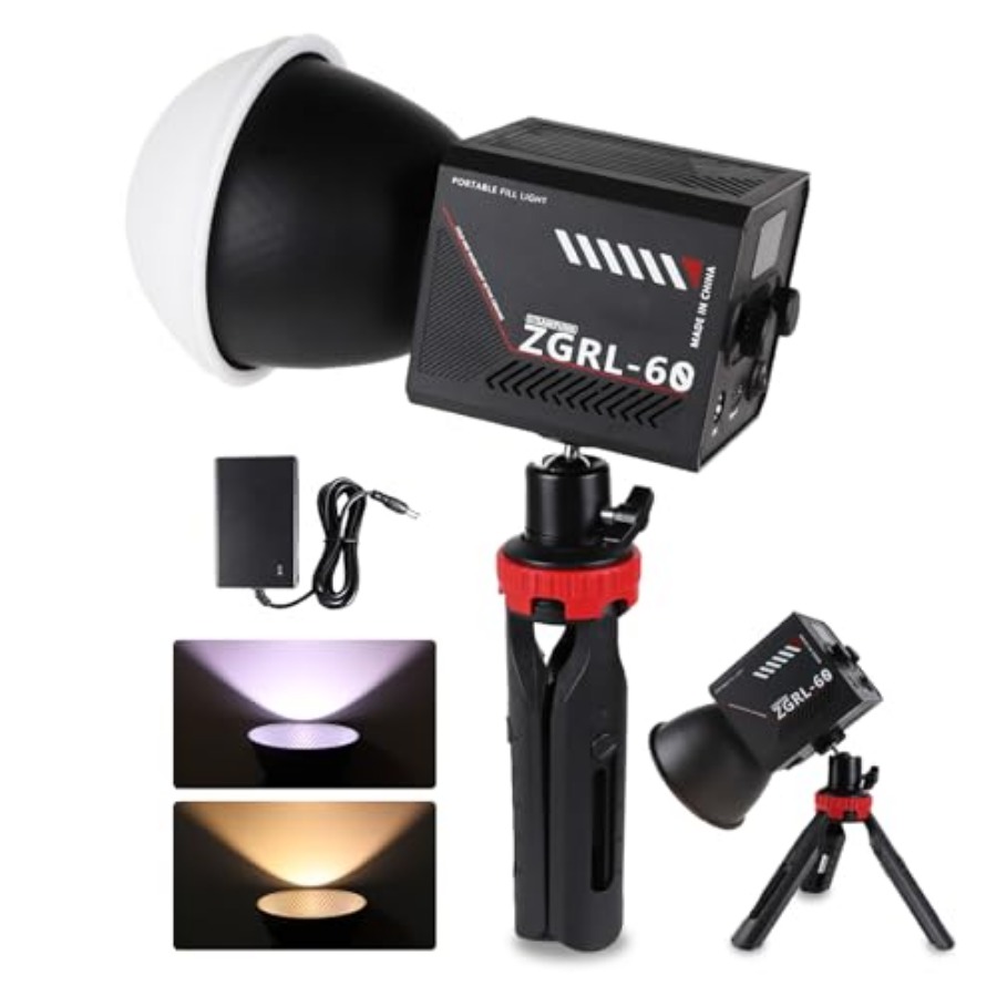 Lampu Video LED COB 60W Portab - Photography Lighting Portable ulasan dan harga