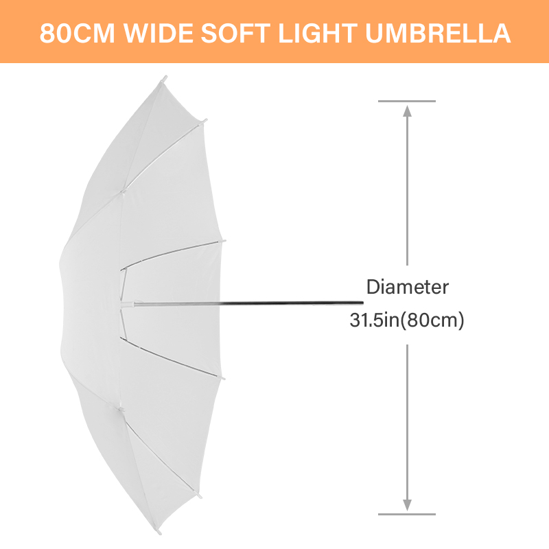 Payung Difuser Cahaya Putih Tr - Photography Lighting With Umbrella ulasan dan harga