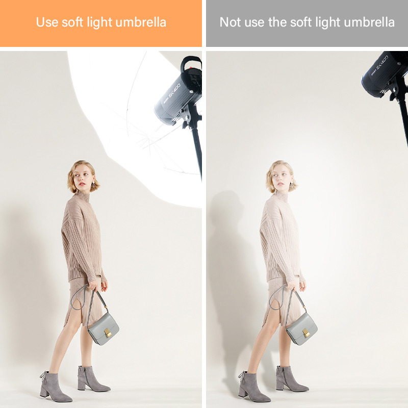 Payung Difuser Cahaya Putih Tr - Photography Lighting With Umbrella ulasan dan harga