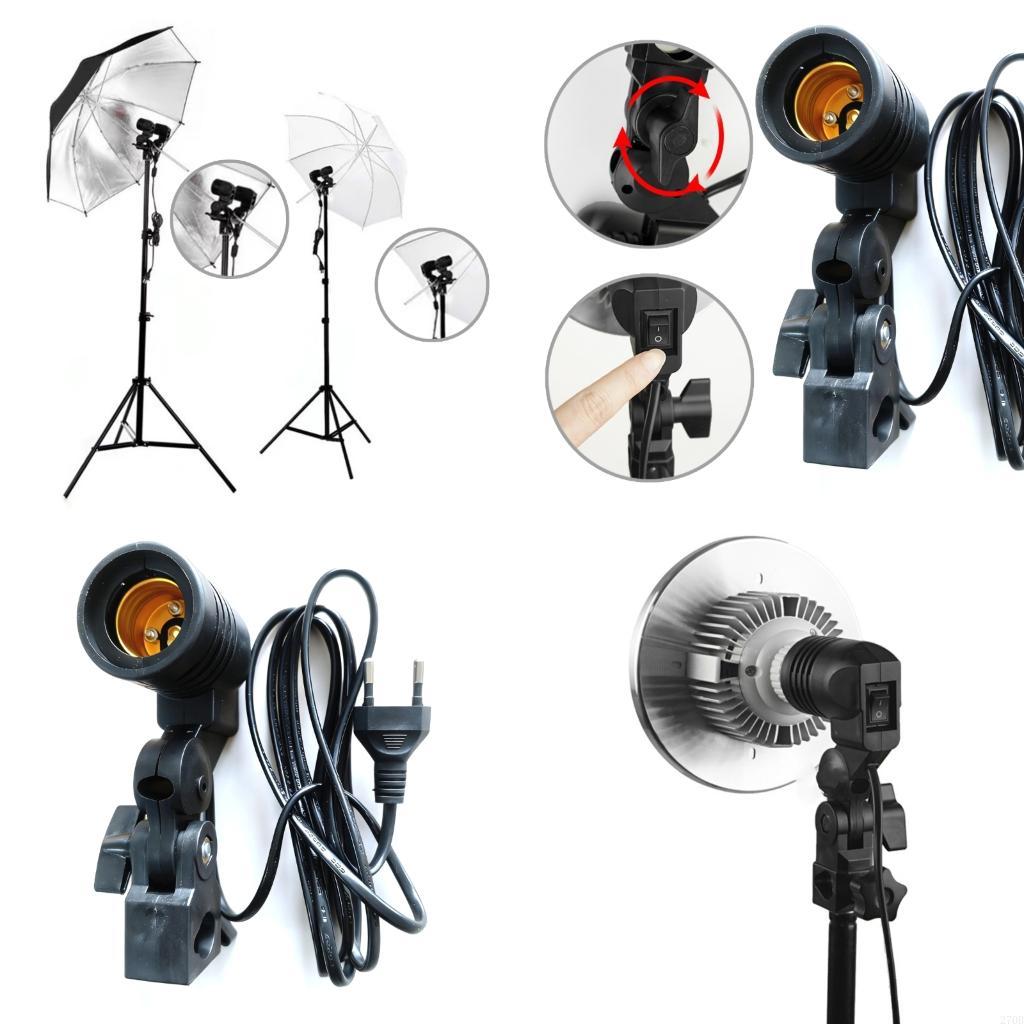 E27 Light Stand Payung Reflekt - Photography Lighting With Umbrella ulasan dan harga