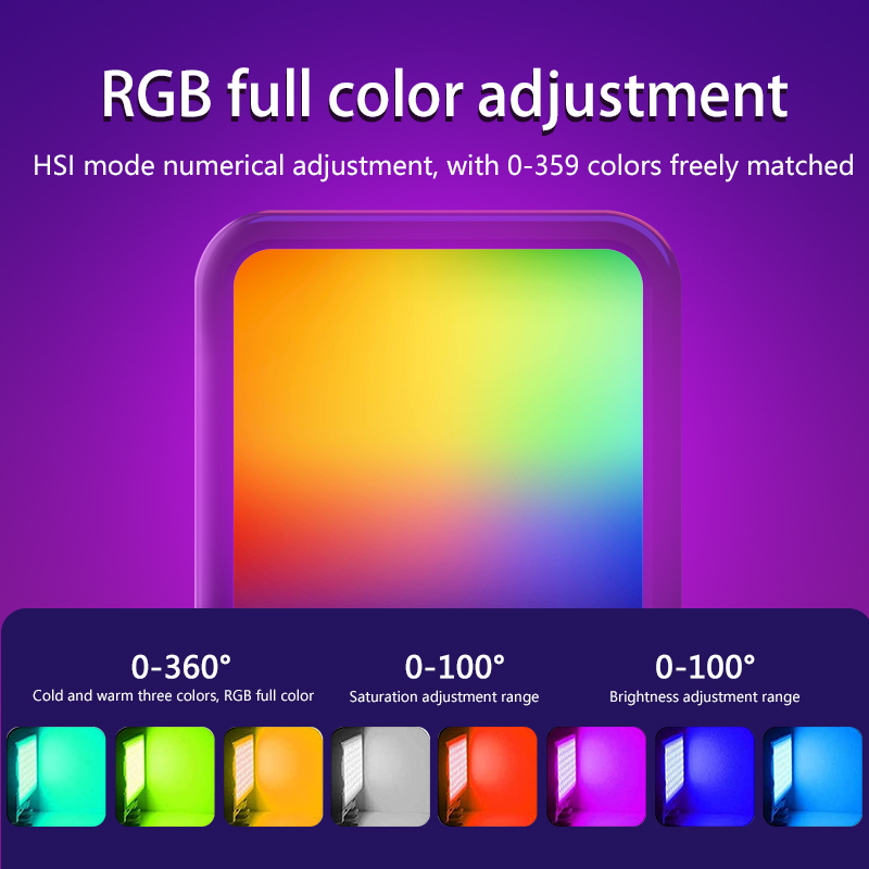 Lampu Isi RGB Portabel LED unt - Photography Lighting Accessories ulasan dan harga