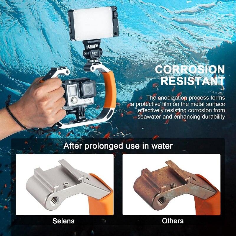 Selens penstabil lampu menyela - Photography Lighting Rig ulasan dan harga