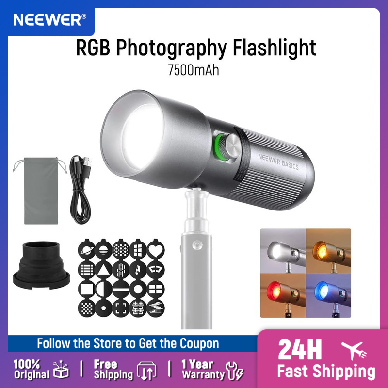 Senter Fotografi LED NEEWER BA - Photography Lighting Uk ulasan dan harga