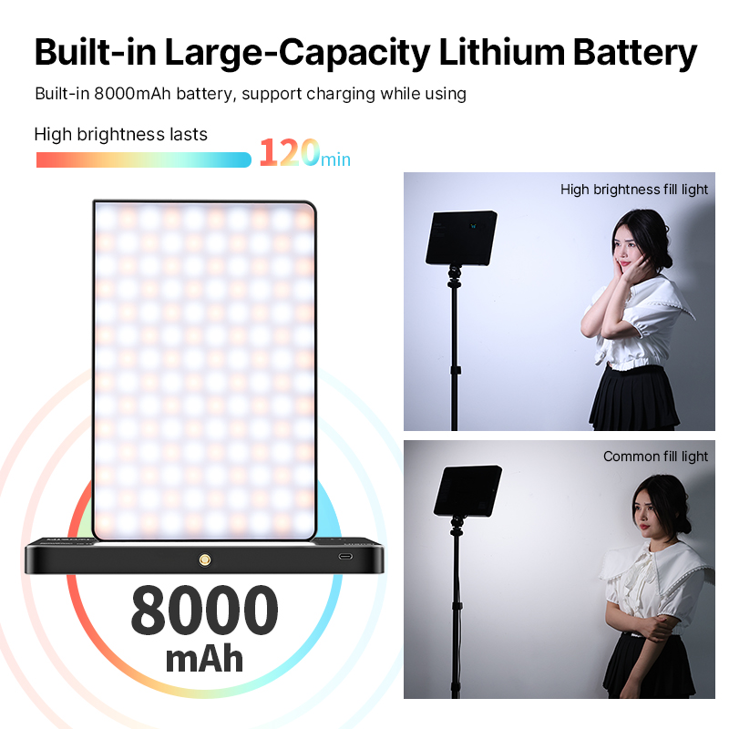 Ulanzi LT003 15W RGB Lampu Vid - Photography Lighting With Umbrella ulasan dan harga