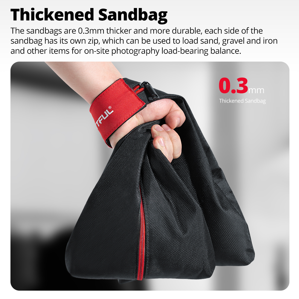 Kantong Pasir Fotografi Ambitf - Light Stand Sandbag ulasan dan harga