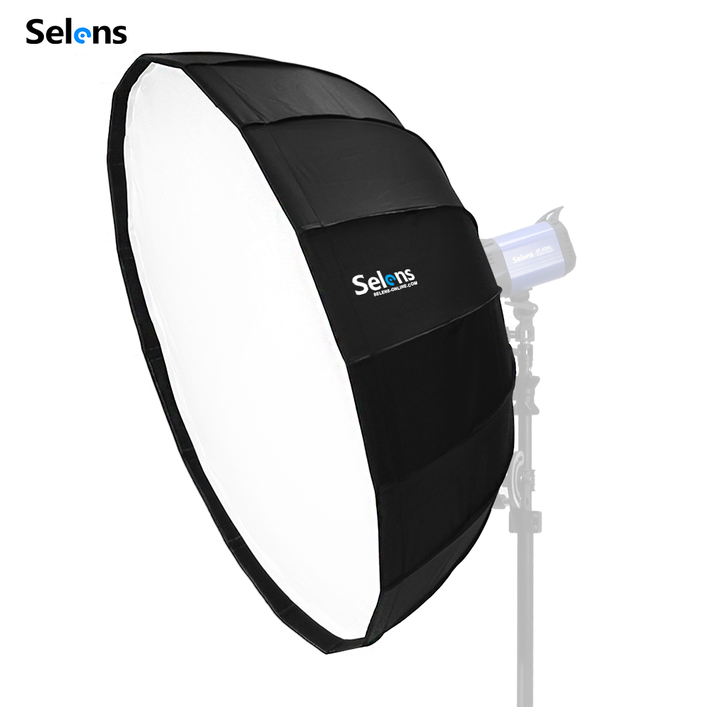 Selens Diffuser Reflektor Para - Photography Lighting Beauty Dish ulasan dan harga