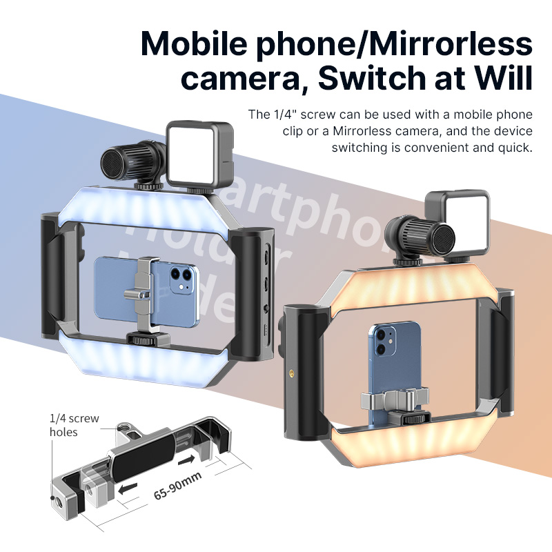 Ulanzi u-rig fotografi telepon - Photography Lighting Rig ulasan dan harga