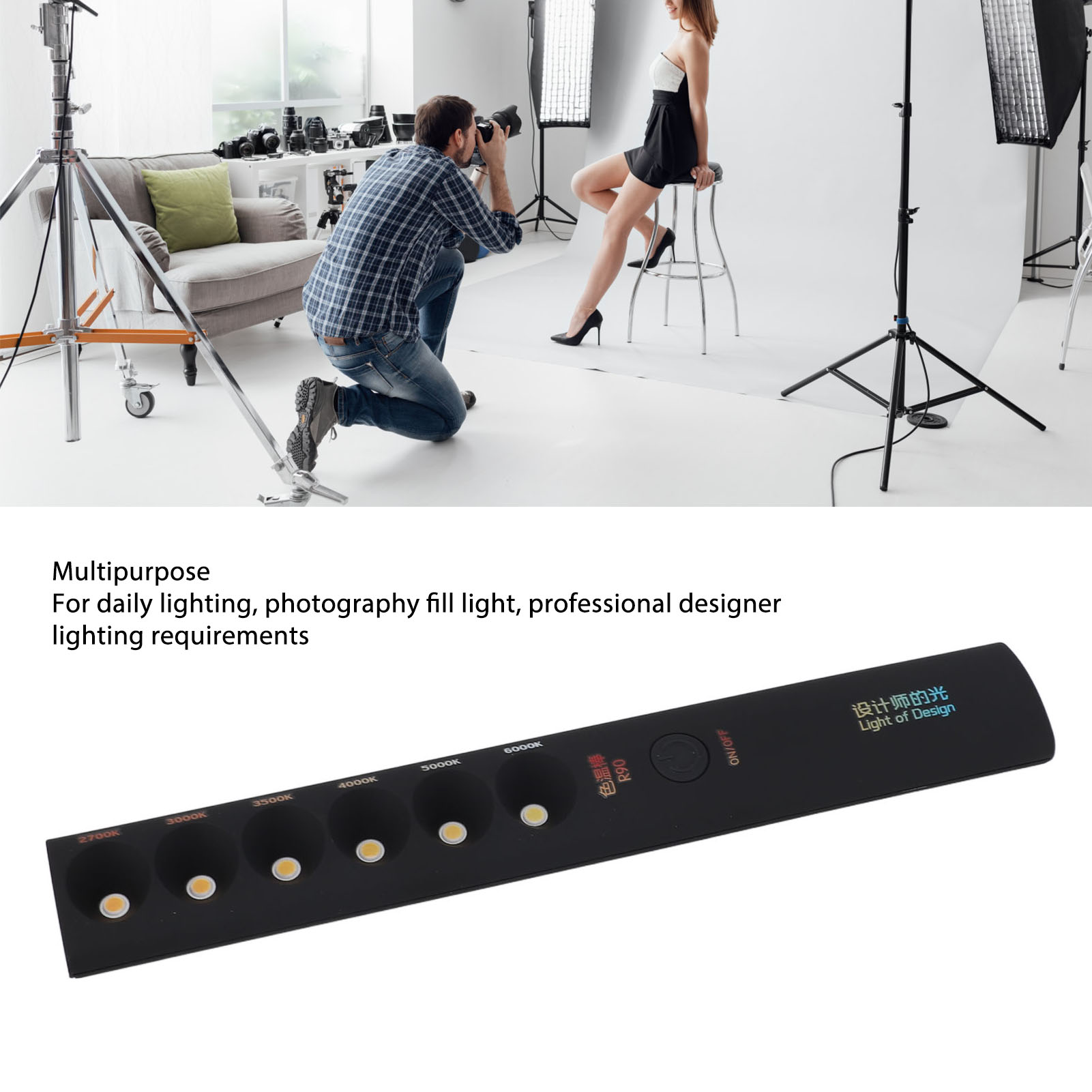 Tongkat Lampu Video Portabel,  - Photography Lighting Lamp ulasan dan harga