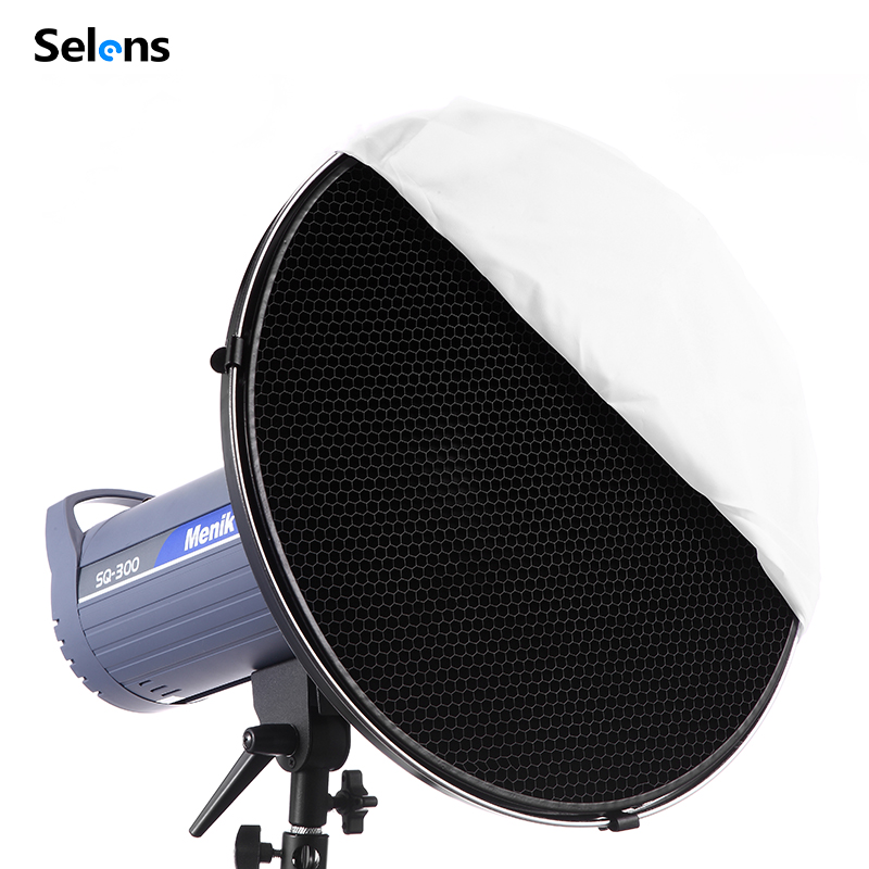 Reflektor Interior Selens 55cm - Photography Lighting Beauty Dish ulasan dan harga
