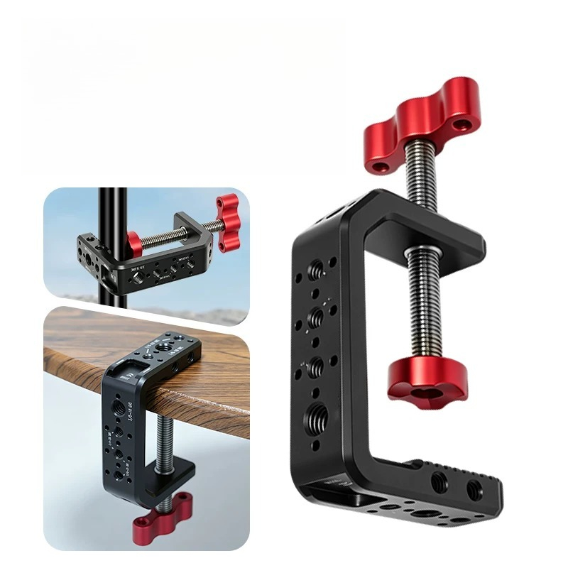 Penjepit C Logam Magic Arm den - Photography Lighting Rig ulasan dan harga