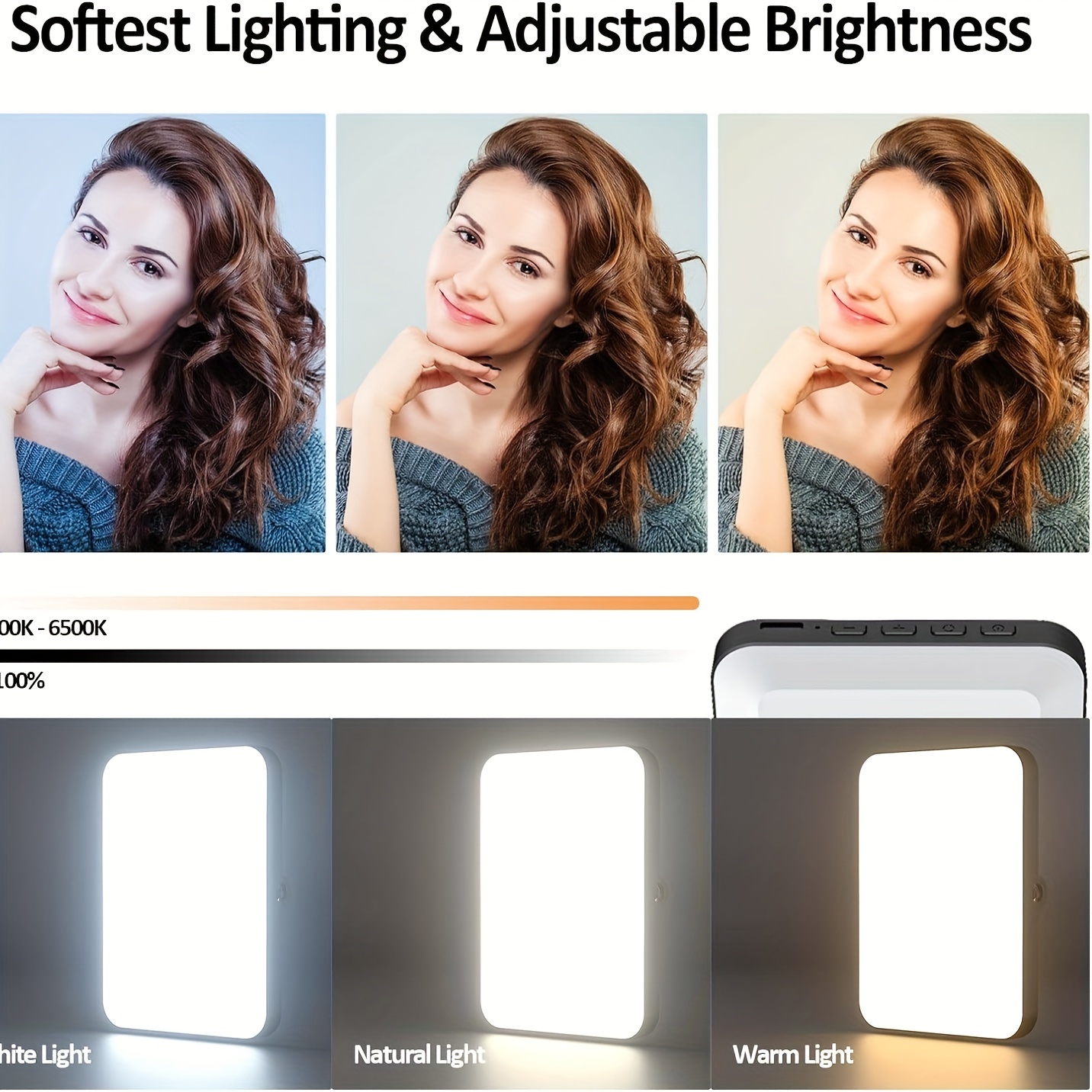 1 Buah Lampu Selfie LED Magnet - Photography Lighting Accessories ulasan dan harga