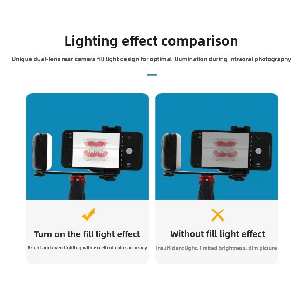 Lampu Fotografi Gigi, Flash LE - Photography Lighting Portable ulasan dan harga