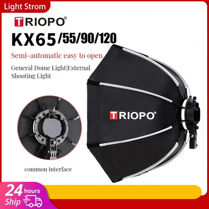 TRIOPO KX 65Cm 90Cm Softbox Ko - Photography Lighting With Umbrella ulasan dan harga