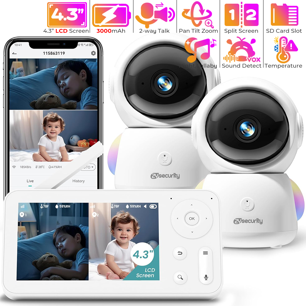 Monitor bayi 2K, dengan 2 kame - Photography Lighting With Umbrella ulasan dan harga