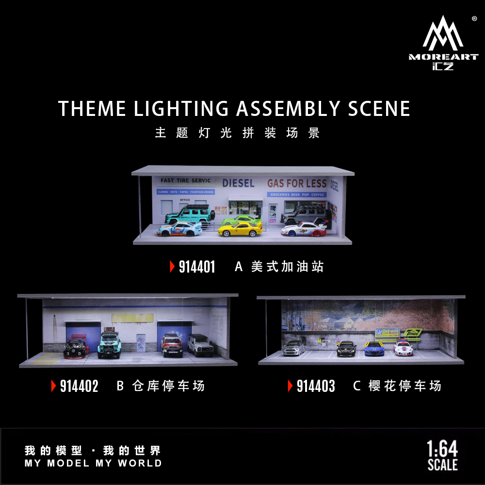 Moreart 1/64 Model Mobil Tema  - Photography Lighting Placement ulasan dan harga